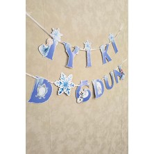 Pekshop Elsa Konsept Frozen Karlar Ülkesi Tema Iyi Ki Doğdun Banner