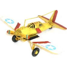 Çerçici Dekoratif Metal Uçak