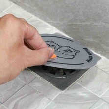 Meyre Kötü Koku Önleyici 3 Adet Silikon Ped Banyo Mutfak Lavabo Balkon Gider Tıpası Tıkacı Kapağı