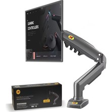 Shipment Nb F80 17-30 LCD LED Monitör Tutucu Alüminyum Amortisörlü Tam Hareket Ekran Standı
