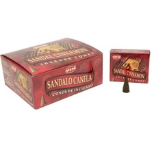 Hem Tütsü Sandal Cinnamon Cones