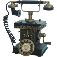Çerçici Dekoratif Metal Telefon Kumbaralı