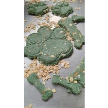 Petipatis Spirulına Köpek Ödül Kurabiyesi Spirulına Süper Besın Snacks Katkısız Cookıe 100 gr