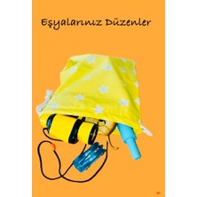 Sefeyi Shop Bağcıkıı Yıldız Desenli Düzenleyici Kese/Organizer 35x25