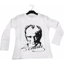 Eren Style Unisex Atatürk Baskılı Uzun Kol T-Shirt