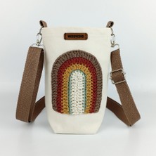 Woody Cord 1 Litrelik Tasarım Matara Su Şişesi Taşıma Çantası Bottle Bag