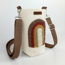 Woody Cord 1 Litrelik Tasarım Matara Su Şişesi Taşıma Çantası Bottle Bag