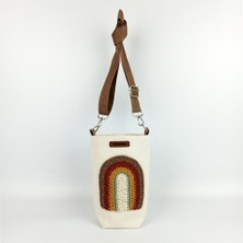 Woody Cord 1 Litrelik Tasarım Matara Su Şişesi Taşıma Çantası Bottle Bag