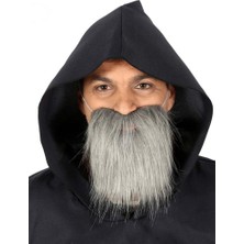Gu Moda Nessiworld   kırçıllı Korsan Sakalı Gri Renk Takma Sakal