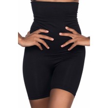 Emay Siyah Emay 2014 Yüksek Bel Double Paçalı Korse S