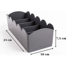 İly Store 9 Adet Çorap Düzenleyici, Çekmece İçi Düzenleyici, Organizer, Antrasit