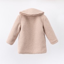 Cumino Cute Kız Çocuk Şapkalı Kaban