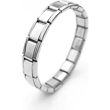 Aytens Takı Italyan Charm Çelik Bileklik