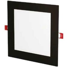 Ycl ALP-3212B 12 Watt Sıva Altı Kare Panel Siyah Kasa - Beyaz