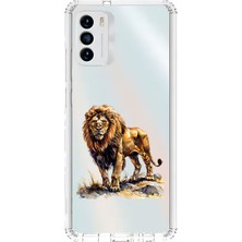 Zeyno Reeder S19 Max Pro S Uyumlu Aslan Gücü Desenli Silikon Kılıf