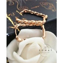 Sonat Collection Xuping Vip Seri Rose Gold Renk Çelik Küpe