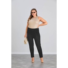 Büyük Beden Jean Pantolon Siyah