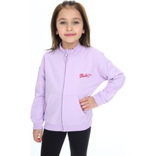 Toontoy Kız Çocuk Baskılı Hırka