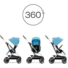 (Ocak 2025 teslim) Cybex Eezy S Twist+2 (kabin boy 360 derece dönen bebek arabası)