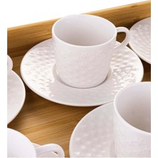 Bambum Lara 6 Kişilik Kahve Fincanı Star B4926