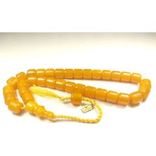 İskeçe Tesbih Osama Omari Usta Eseri 50 Yaşında Imame Oturtma Havşalı Alman Faturan Tesbih Sertifikalı 6094