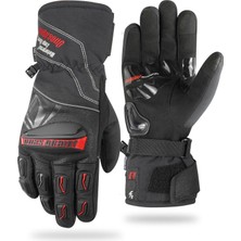 Ones Again Eldiven MG01 Uzun Kışlık Kırmızı/siyah