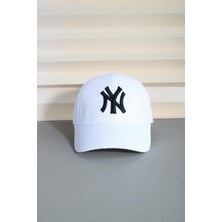 Cappello Beyaz Ny New York Ayarlanabilir Şapka 24SAPKANY