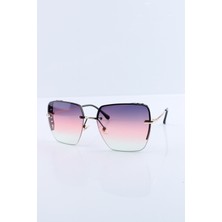 Max Polo UV400 Pembe Kadın Güneş Gözlüğü 1MXP6876R05