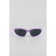 Silvio Monetti Mor Mat UV400 Filtre Unisex Güneş Gözlüğü G24SM9006R06