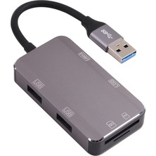 Keepro Usb3.0 4port USB Çoklayıcı Hub+Sd-Mikro Sd Kart Okuyucu 6in1