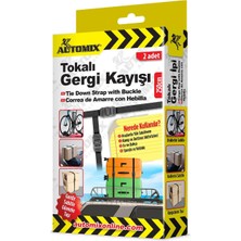 Automix Tokalı Gergi Kayışı 250 cm - 2 Adet