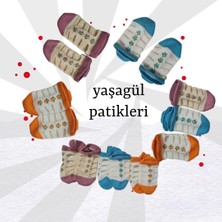 Yaşa Patikleri Yaşagül Patikleri El Işi Nostalji Patik  6 Li Renkli