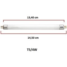 Şavk Sinek Ampülü Floresan 4W Bl T5 14,5 cm Şavk
