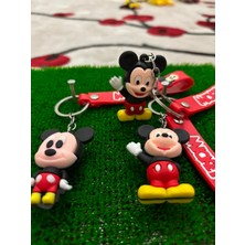 Chipper Mickey Mouse Silikon Anahtarlık 2 Adet ( Stok Durumuna Göre Gönderim Sağlanır )