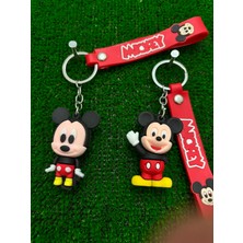 Chipper Mickey Mouse Silikon Anahtarlık 2 Adet ( Stok Durumuna Göre Gönderim Sağlanır )