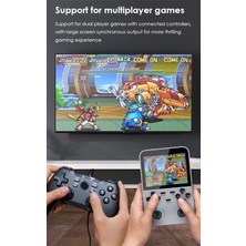 Konsol Plus D007 Plus Android Retro El Atarisi Game 64 GB Hd IPS 3.5 Ekran -10.000+ Oyunlu Kahve