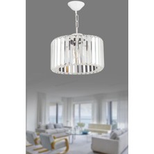 Woodhub Lü x  Elmas Beyaz Lü x  Kristal Taşlı Avize