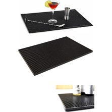 Vodinox Cafe Bar Barista Ekipmanları Kurutma Kaymaz Bar Mat Silikon 30 x 45 cm