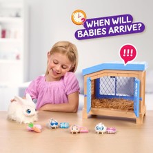 Little Live Pets Anne ve Yavruları Mama Surprise Oyun Seti Bunnies Lapines