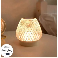 Gaman Renkleri Dokunmatik Değişebilen Kristal Gece Lambası ve Hoparlör Bluetooth Müzik Çalar