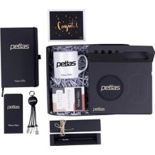 Kitaplı Hediye Kişi ve Kurumlara Özel Isim ve Logo Baskılı Powerbank Mousepad Teknolojik Kurumsal Hediye Seti