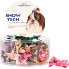 Show Tech Argyle Lastikli Köpek Tokası 50 Parça