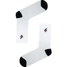 Carnaval Socks Nakışlı Ramen Desenli Çorap