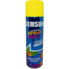 Demsun Sprey Boya Taksi Sarısı Akrilik Efektli 200 ml RAL1003