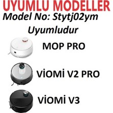 RotRever Xiaomi Mi Robot Vacuum Mop P - Vacuum Mop Pro STYJ02YM Robot Süpürge Yenileme Yedek Parça