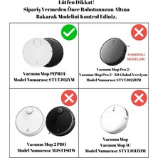 RotRever Xiaomi Mi Robot Vacuum Mop P - Vacuum Mop Pro STYJ02YM Robot Süpürge Yenileme Yedek Parça