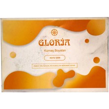 Gloria Kumaş Boyası Koyu Sarı 10 gr