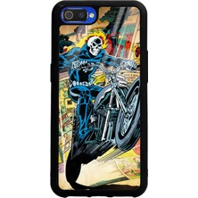 S-Case Oppo Realme C2 Hayalet Sürücü Tasarımlı Glossy Telefon Kılıfı