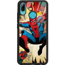 S-Case Huawei Mate 20 Lite Spiderman Örümcek Adam Tasarımlı Glossy Telefon Kılıfı