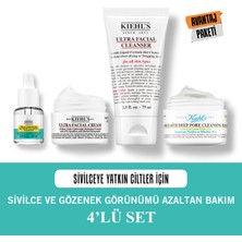 Kiehl's Ultra Facial Cream Akne Rutin Set Set